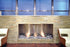 Ecosmart Fire Flex 68SS Single Sided Fireplace Insert - Black Finish / Stainless Steel Burner - ESF.FX.68SS